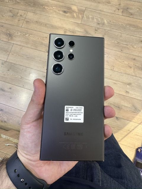 Samsung Galaxy S24 Ultra, 256 GB, rəng - Boz, Barmaq izi — Bakı