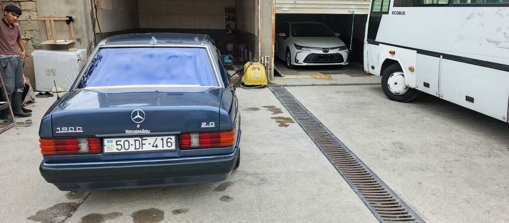 Mercedes 190, 2.0 L, 1992 il, 820 000 km 50-DF-416 — Avtomobillər, Bakı (4)
