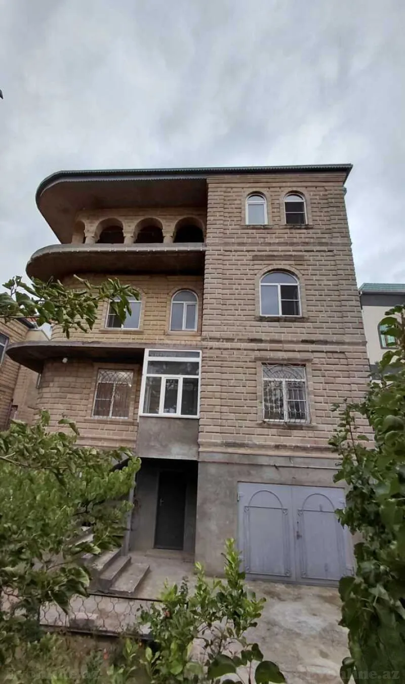 Satılır 9 otaqlı Həyət evi 450 m² Bakı, Nizami r., Qara Qarayev m., 8-ci kilometr — Ev, villa, Bakı (4)
