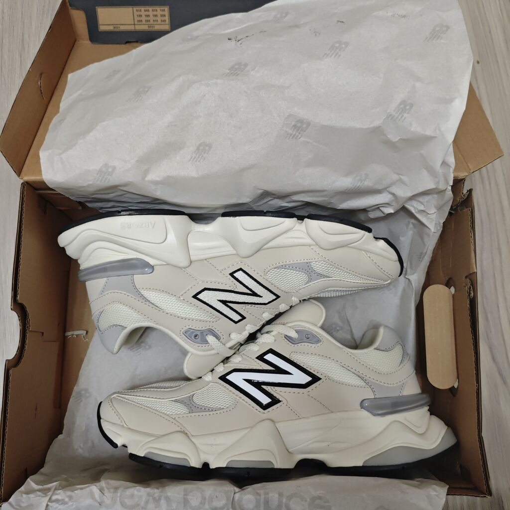 New Balance 9060ZGF White. Çox rahat komfortlu uzunömürlü gündəlik — Krossovkalar, Bakı (8)