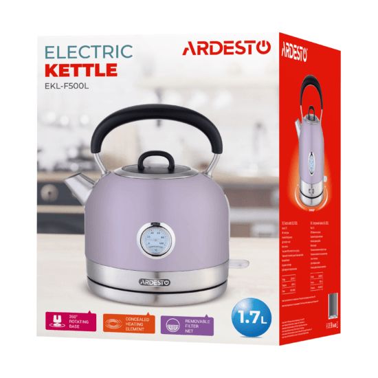 Elektrik çaydanı Ardesto EKL-F500L — Ev texnikası, Bakı (4)