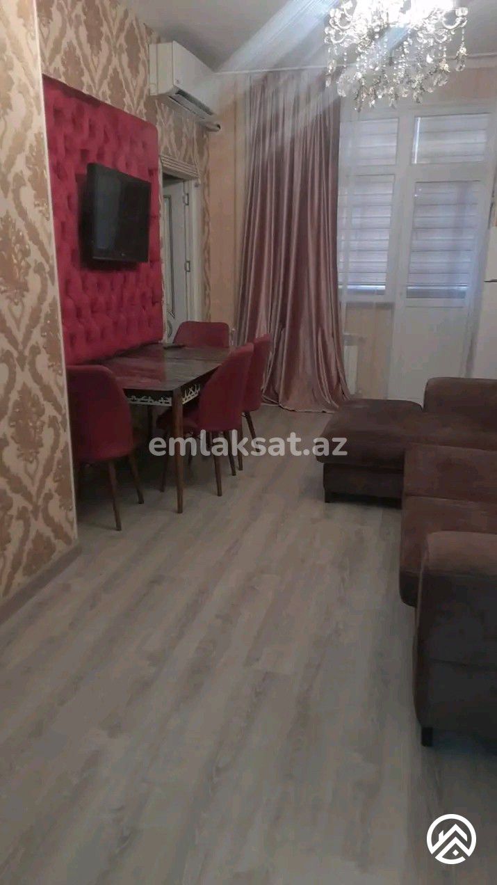 Kirayə (aylıq) 3 otaq yeni tikili 80 m², Nəsimi metrosu — Mənzil, Bakı