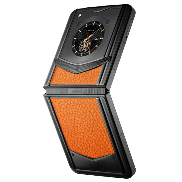 Vertu IronFlip Calf 12/512 GB Dawning Orange — Motorola, Bakı (2)