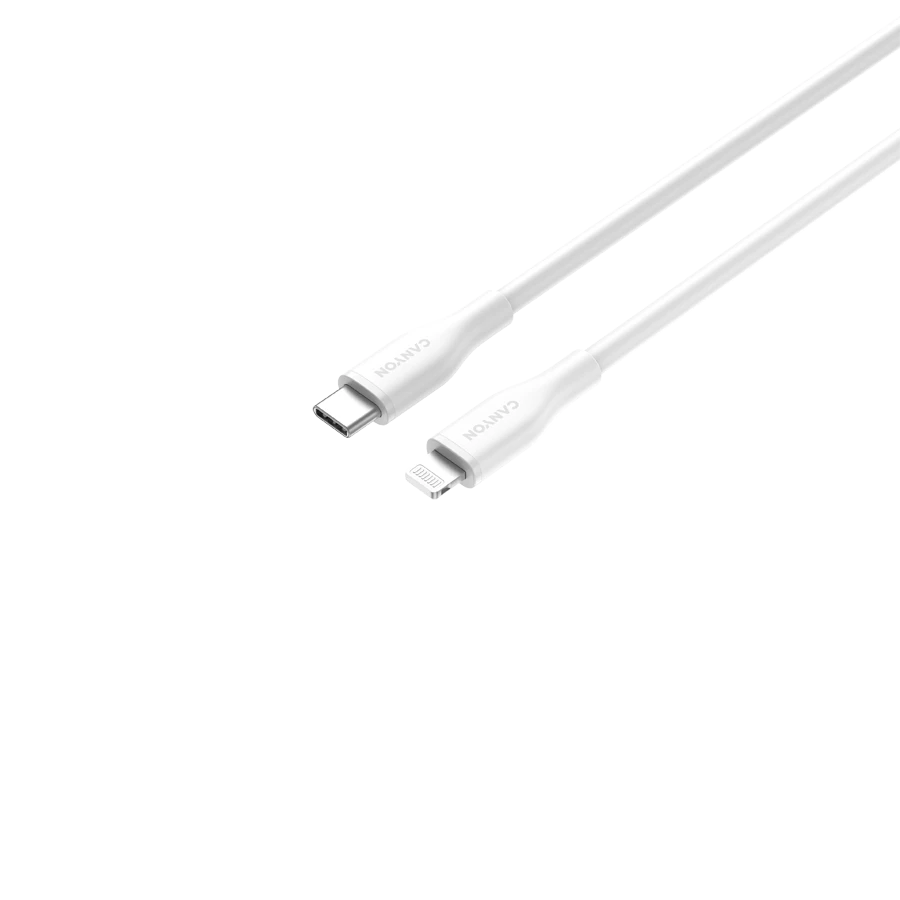 Kabel Canyon CLNM60 USB-C/Lightning, 1m, Ağ — Smartfon aksesuarları, Bakı (3)