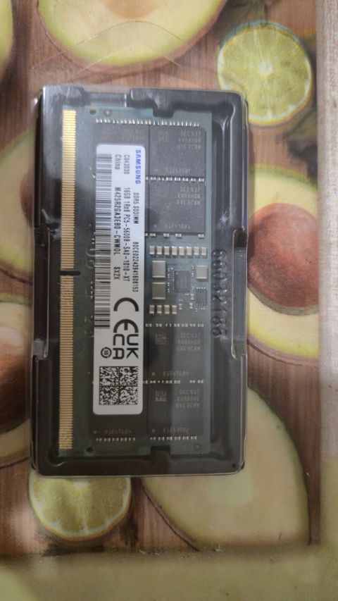 Operativ yaddaş (RAM) Samsung, 16 GB, 4000 Mhz, DDR5, Noutbuk üçün, Yeni — Bakı