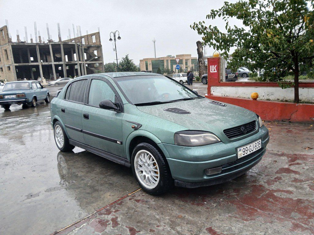 Opel Astra, 1.6 L, 1998 il, 349 484 km 99-GJ-835 — Avtomobillər, Quba (3)