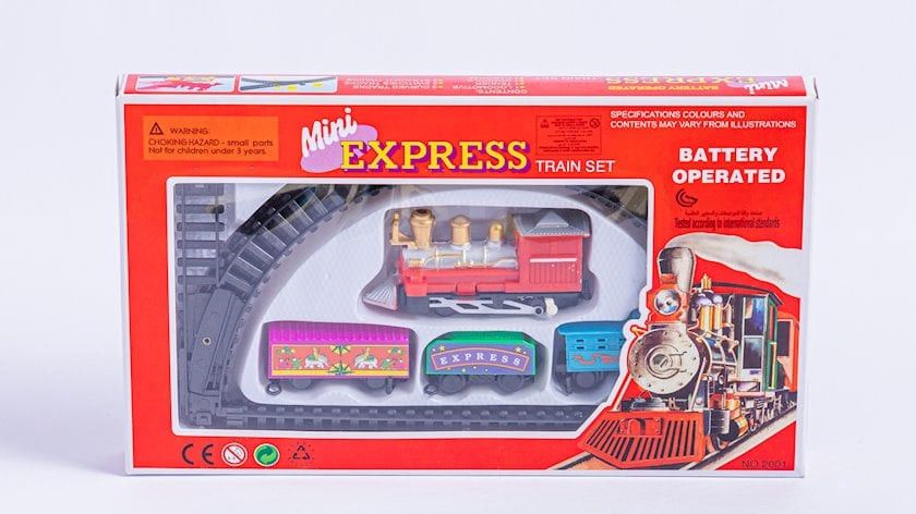 Dəmir yolu Mini Express Train ZK83916, 3 yaşdan, rəngbərəng - Micky Toys10334 — Mallar, Bakı