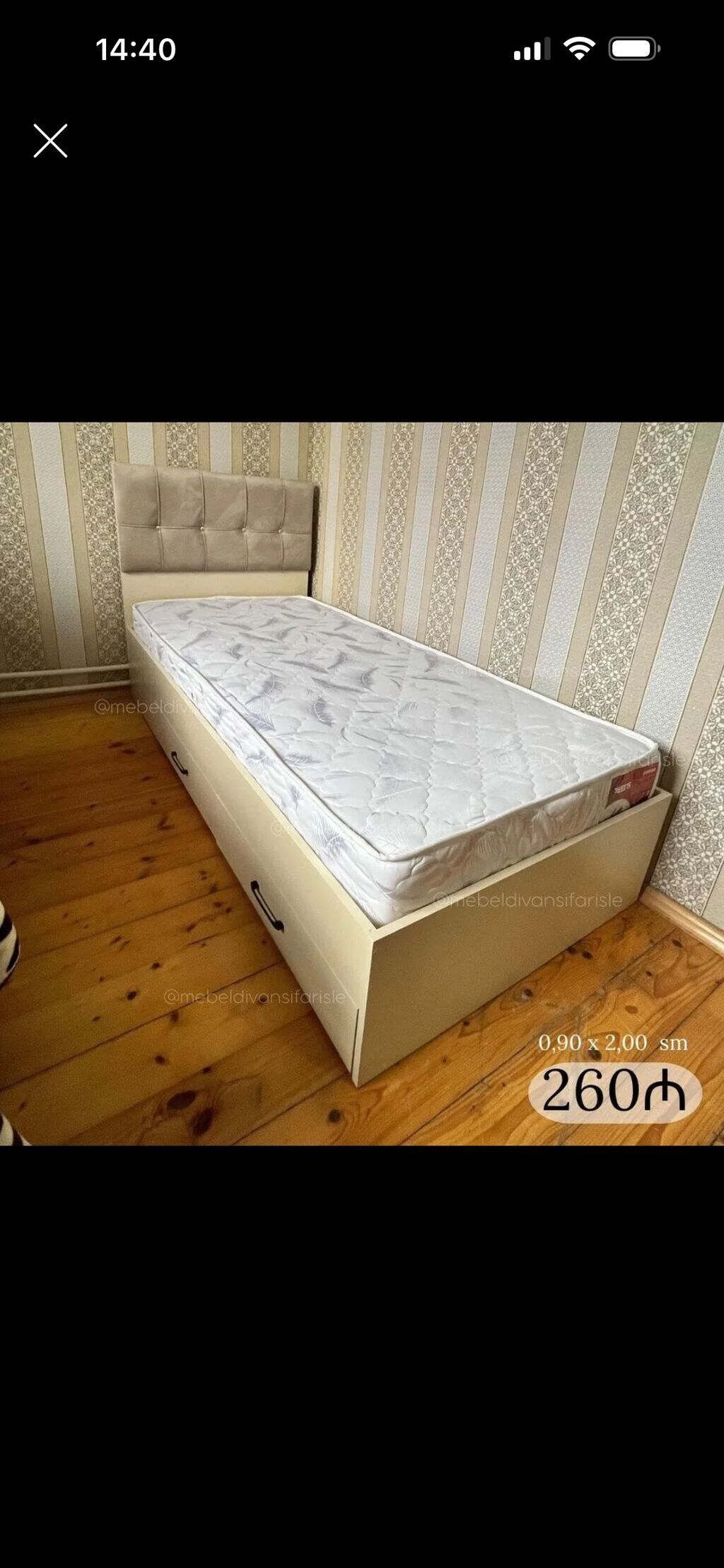 Carpayi Sifarisle hazırlanır. İstehsaldan satiş, otağınıza — Yataqlar, Bakı (2)