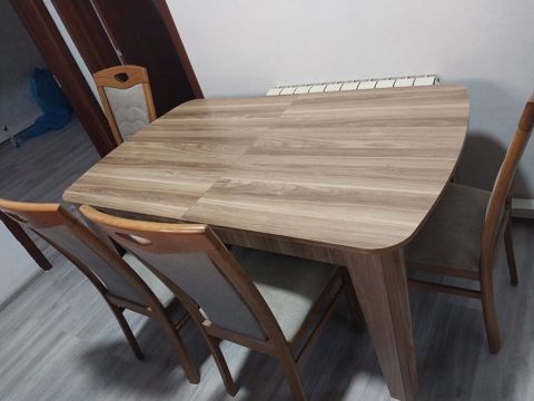 Masa desti 4 eded stulnan 220₼ .Unvan Xirdalan kuruqu .&Rumi — Nərmin — Mebel