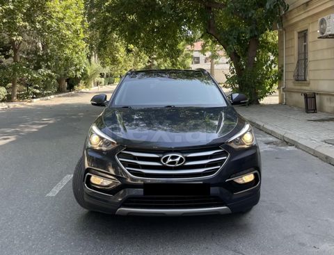 2016 Hyundai Santa Fe, 2016, 195,000 km — Bakı