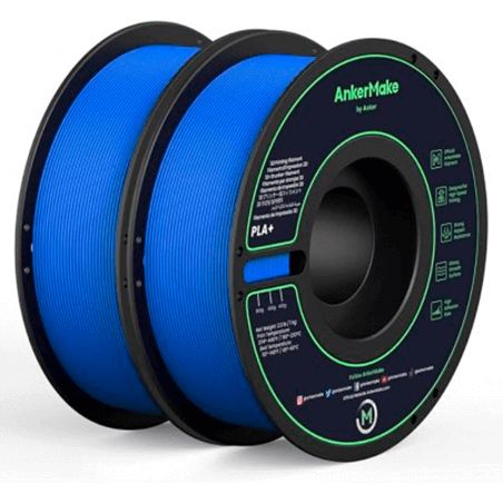 3D Printer üçün plastik - Anker Anker AnkerMake PLA+ B2C - US Blue Iteration 1 V6110131 — Bakı