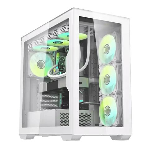 Case Aıgo DarkFlash DLX4000 White — Bakı