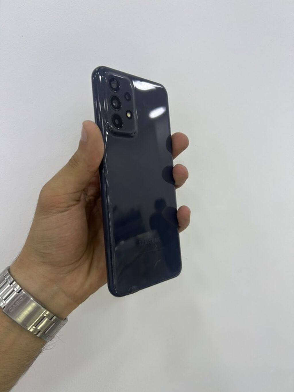 Samsung Galaxy A23 5G, 128 GB, rəng - Boz, Barmaq izi — Samsung, Gəncə (3)