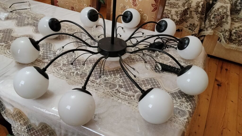 Çılçıraq, 10 və daha çox lampa, Metal — Tavan is?qlar? v? cilc?raqlar, Sumqayıt