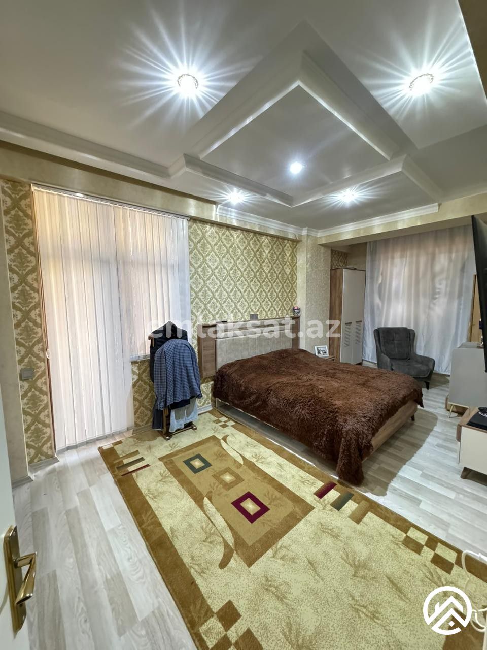 Satılır 3 otaq yeni tikili 129 m², İnşaatçılar metrosu — Mənzil, Bakı