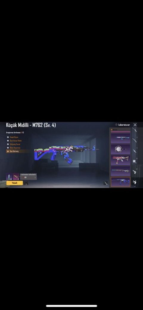 Satılır — 83 LVL Pubg Hesabı Yüksələn Silahlar (Cəmi 9 — Bakı