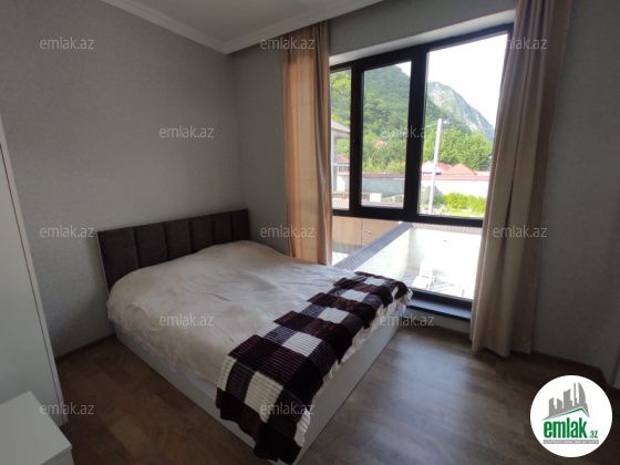 İcarəyə verilir 5 otaqlı 100 m² həyət evi Qax — Ev, villa (3)