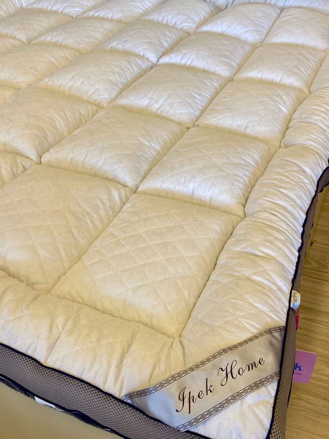 Döşək üzü SHA-000069, 180x200, bambuk, ağ — Mallar, Bakı (2)