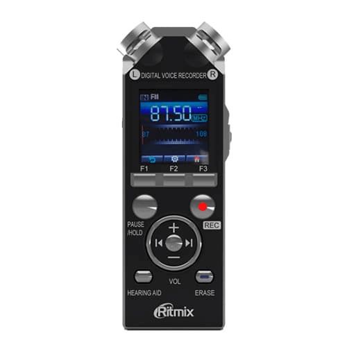 Səs qeydiyyatçı Diktafon Ritmix RR989 4GB Black — Diktatofonlar, Bakı