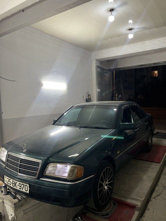 Mercedes C 200, 2.0 L, 1996 il, 251 128 km 25-BK-970 — Avtomobillər, Gəncə (2)