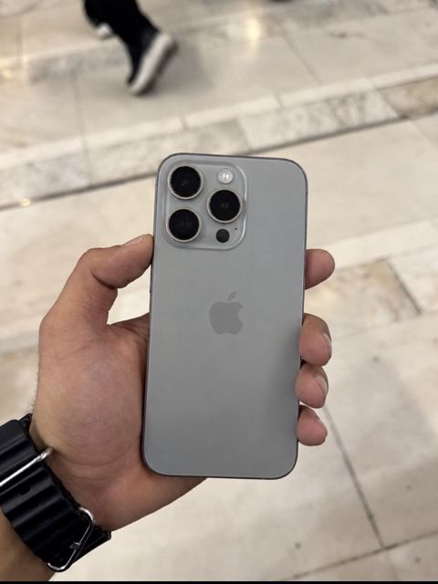 IPhone 15 Pro, 128 GB, Natural Titanium, Face ID — Bakı