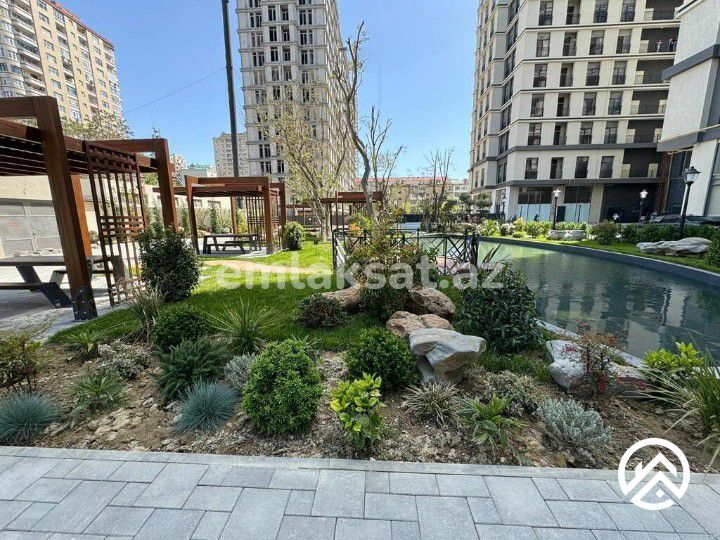 Satılır 2 otaq yeni tikili 90 m², Nəriman Nərimanov metrosu — Mənzil, Bakı (4)
