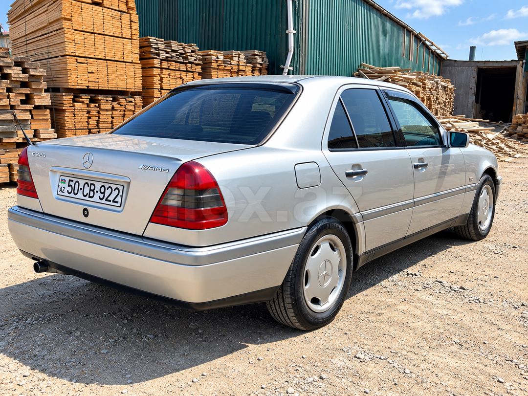 1995 Mercedes-Benz C 220, 2.2 L, 1995, 500,000 km 50-CB-922 — Avtomobillər, Bakı (2)