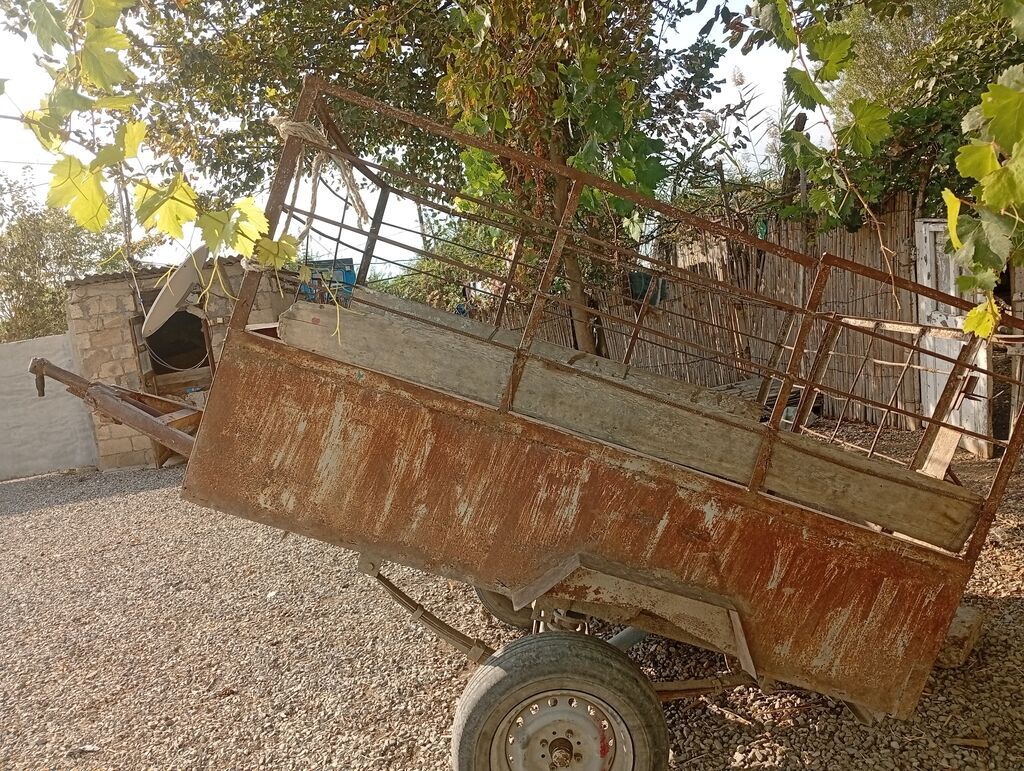 2 oxlu kənd təsərrüfatı qoşqusu - Ümumi təyinatlı daşıma üçün metal — Yardımçı qoşqular, İsmayıllı (4)