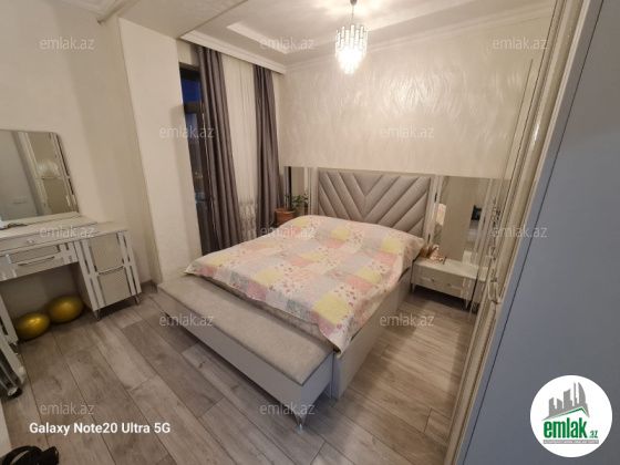 Satılır 3 otaqlı 75 m² yeni tikili Bakıxanov — Mənzil (7)