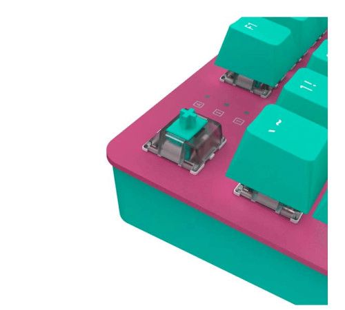 Wired keyboard IO by Red Square Typex v2 Ice Cream [g3ms Sapphire] (io211) io211 — Kompüterlər və noutbuklar, Bakı (3)