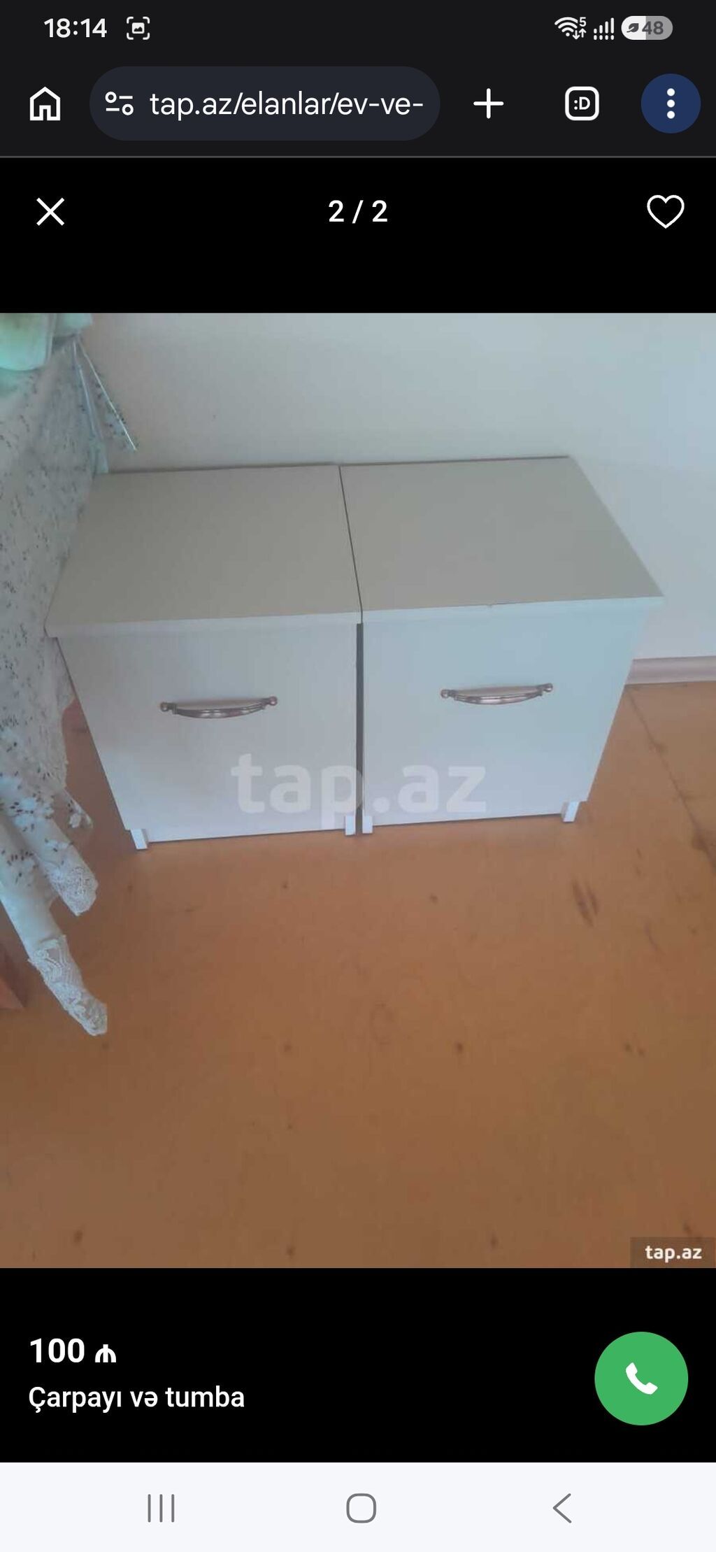 Tep tezedi.hec bir problem yoxdu 2 eded var — Yataqlar, Tərtər (2)