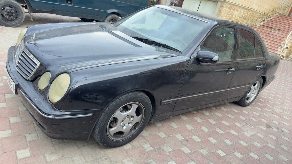 Mercedes E 200, 2.0 L, 2000 il, 257 000 km 18-BX-681 — Avtomobillər, Bakı (7)