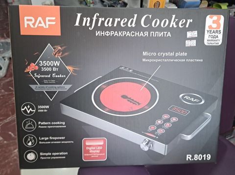 RAF Infrared Cooker (R.8019) – mikrokristal panelə malik infraqırmızı — Bakı