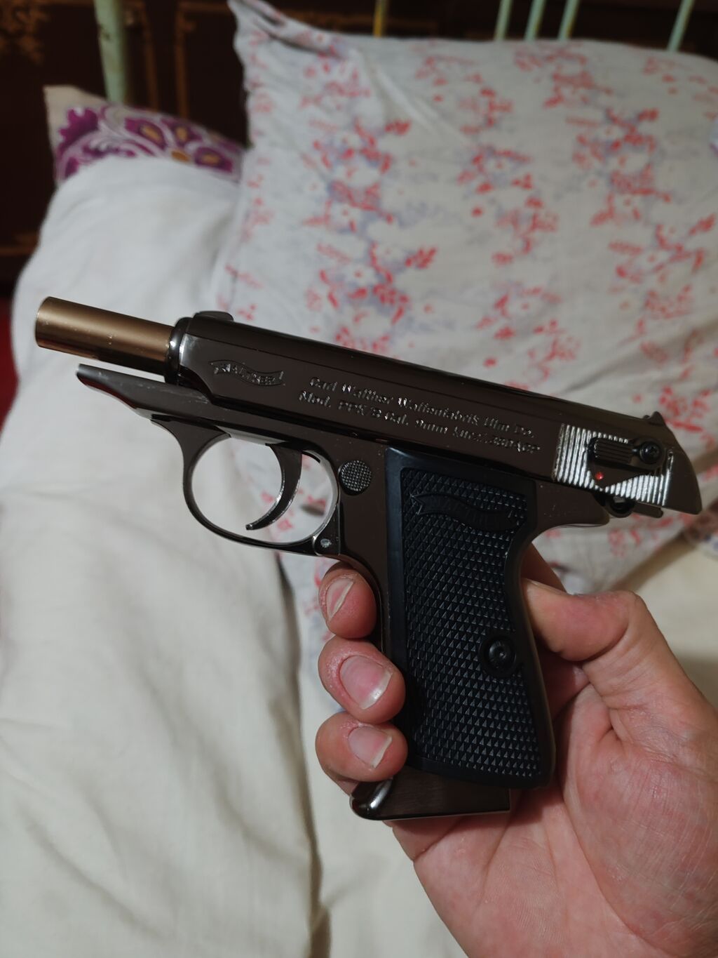 Aırsoft tapanca. walter ppk. tam makarov dızaynında. pnevmatık — Oyuncaq silahları, Digah (6)