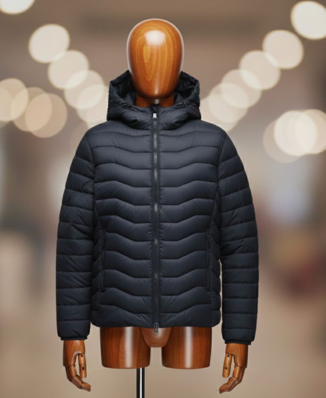 Fəsillərarası gödəkçə BB25, göy, polyester, ölçü L — Mallar, Bakı (2)