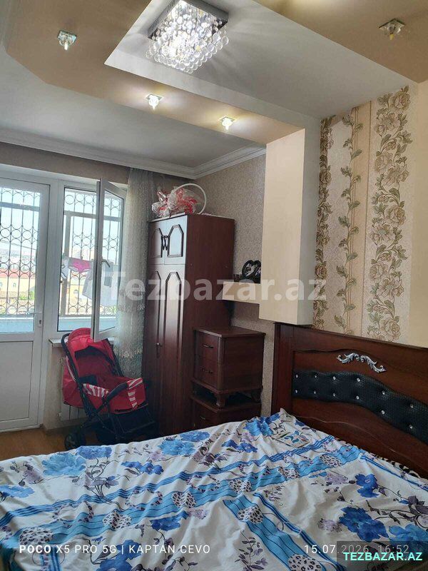Satılır 3 otaqlı köhnə tikili 86.5 m², Bakıxanov q — Mənzil, Bakı (8)