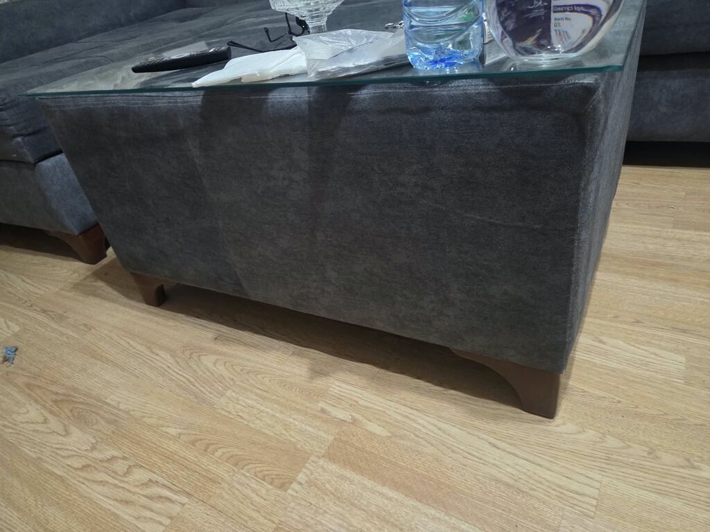 İşlənmiş, Künc divan, Qonaq otağı üçün, Açılan — Yumşaq mobilya dəstləri, Bakı (2)