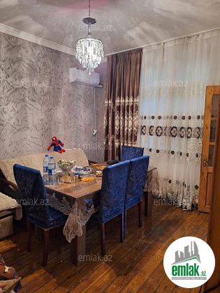 Satılır 2 otaqlı 60 m² köhnə tikili Memar Əcəmi m
