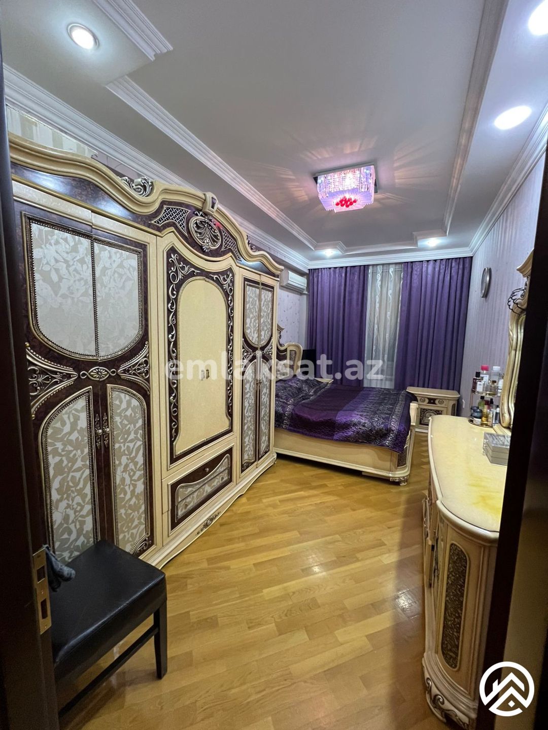 Satılır 4 otaq yeni tikili 140 m², İnşaatçılar metrosu — Mənzil, Bakı (9)