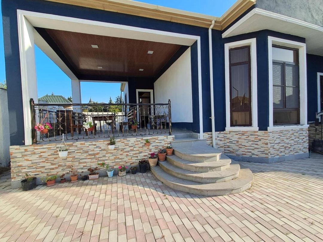 Satılır 4 otaqlı həyət evi/bağ evi 200 m² — Ev, villa, Bakı (4)
