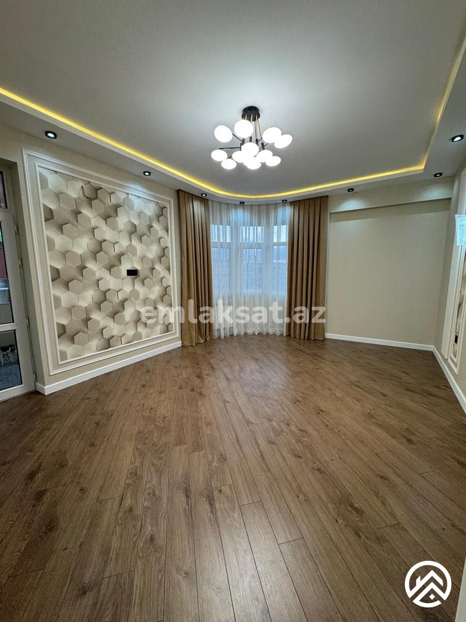 Satılır 3 otaq yeni tikili 135 m², İnşaatçılar metrosu — Mənzil, Bakı (4)