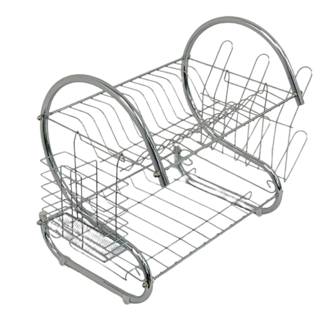 Qab qurutma üçün WL264, 24x40x38 sm, gümüşü — Mallar, Bakı (2)