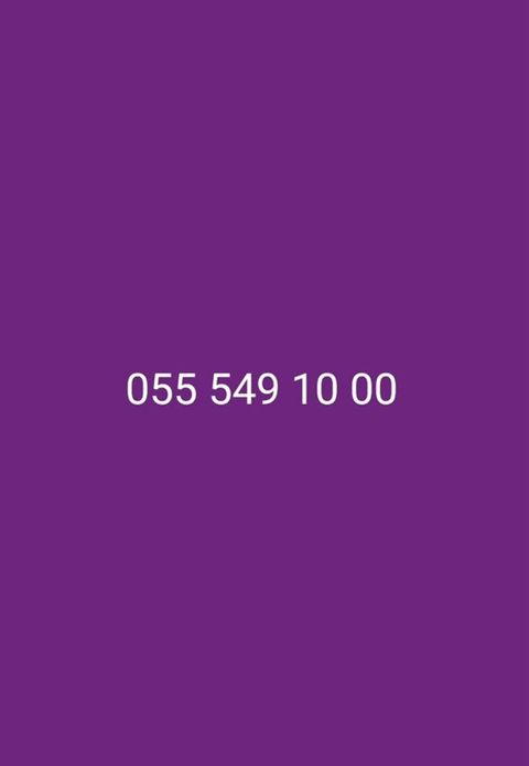 VIP mobil nömrə – 055 549 10 00 real alici narahat elesin — Gəncə