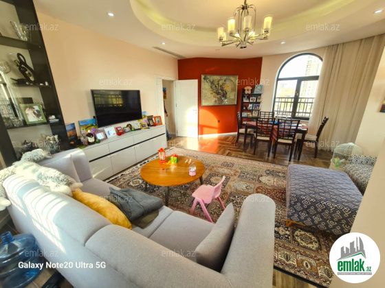 Satılır 4 otaqlı 135 m² yeni tikili Yasamal r — Mənzil (6)