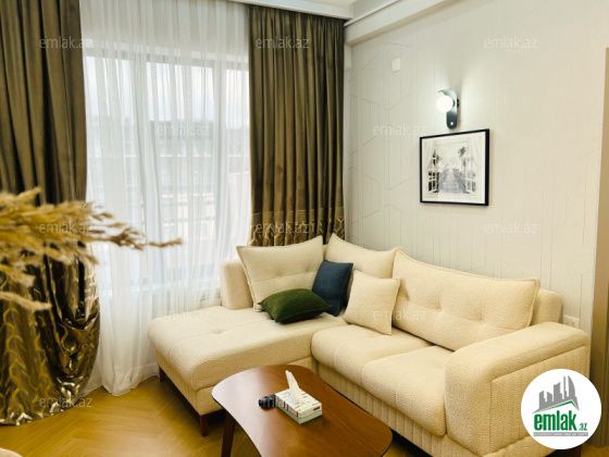 Satılır 2 otaqlı 60 m² yeni tikili Nəsimi r — Mənzil (5)