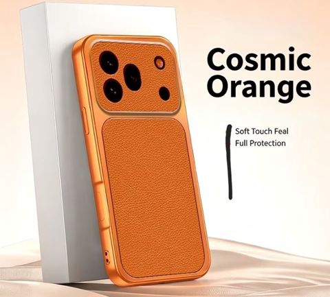 Cosmic Orange telefon qabı - Rəng: Cosmic Orange - Material: Yumşaq — Masallı