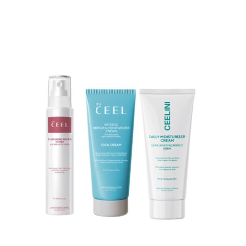 Üzə qulluq dəsti The Ceel (toner + üz üçün krem + gündüz kremi) — Bakı