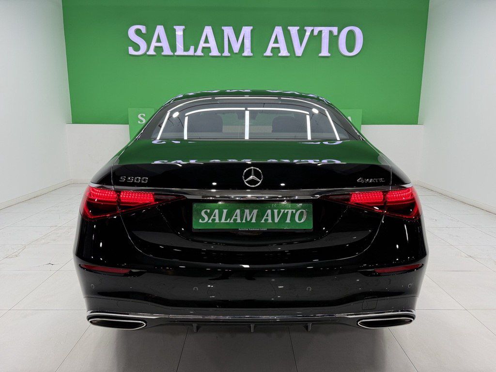 Mercedes S 500 4MATIC, 3.0 L, 2023 il, 15 900 km — Avtomobillər, Bakı (5)