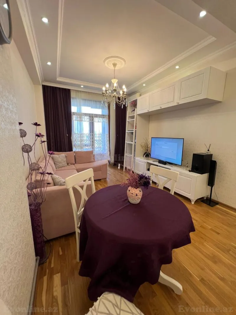 Satılır 2 otaqlı Mənzil Yeni tikili 50 m² Bakı, Nəsimi r., Memar Əcəmi m — Bakı