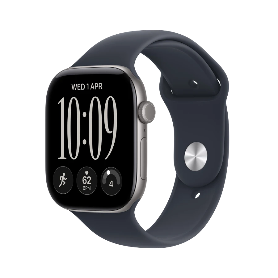 Apple Watch Series 12 GPS, 46mm, İdman kəməri -inchNavy Blue-inch, M/L, Space Gray — 1 169 ₼ · Bakı · Ağıllı saatlar Apple Watch Series 12 GPS, 46mm, İdman kəməri -inchNavy Blue-inch, M/L, Space Gray — Bakı